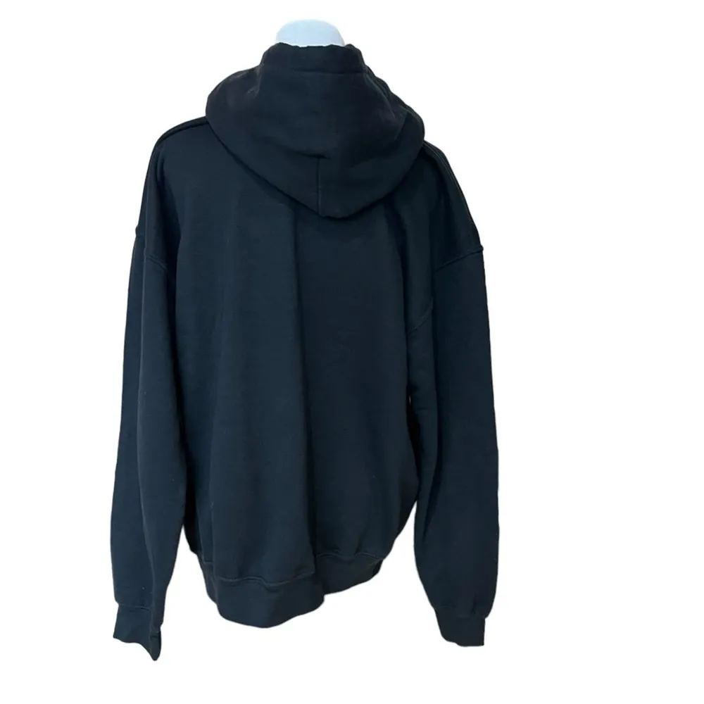 Treat People with Kindness Black Hooded Sweatshirt Women’s Size Medium - Image 5