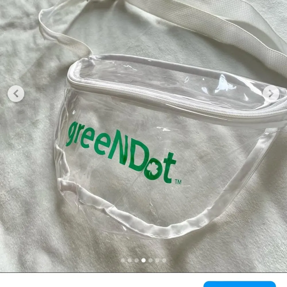 Notre dame Clear Waist Bag White - Image 4