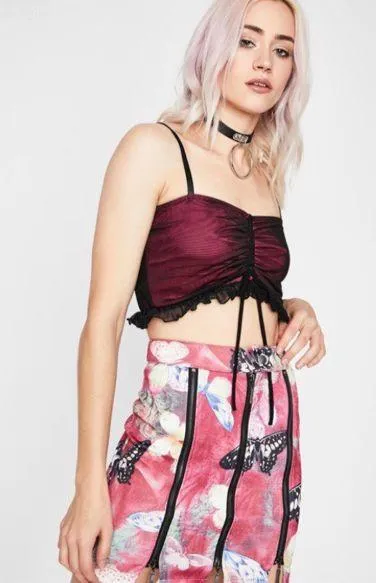 Dolls Kill Butterfly Skirt - Image 2