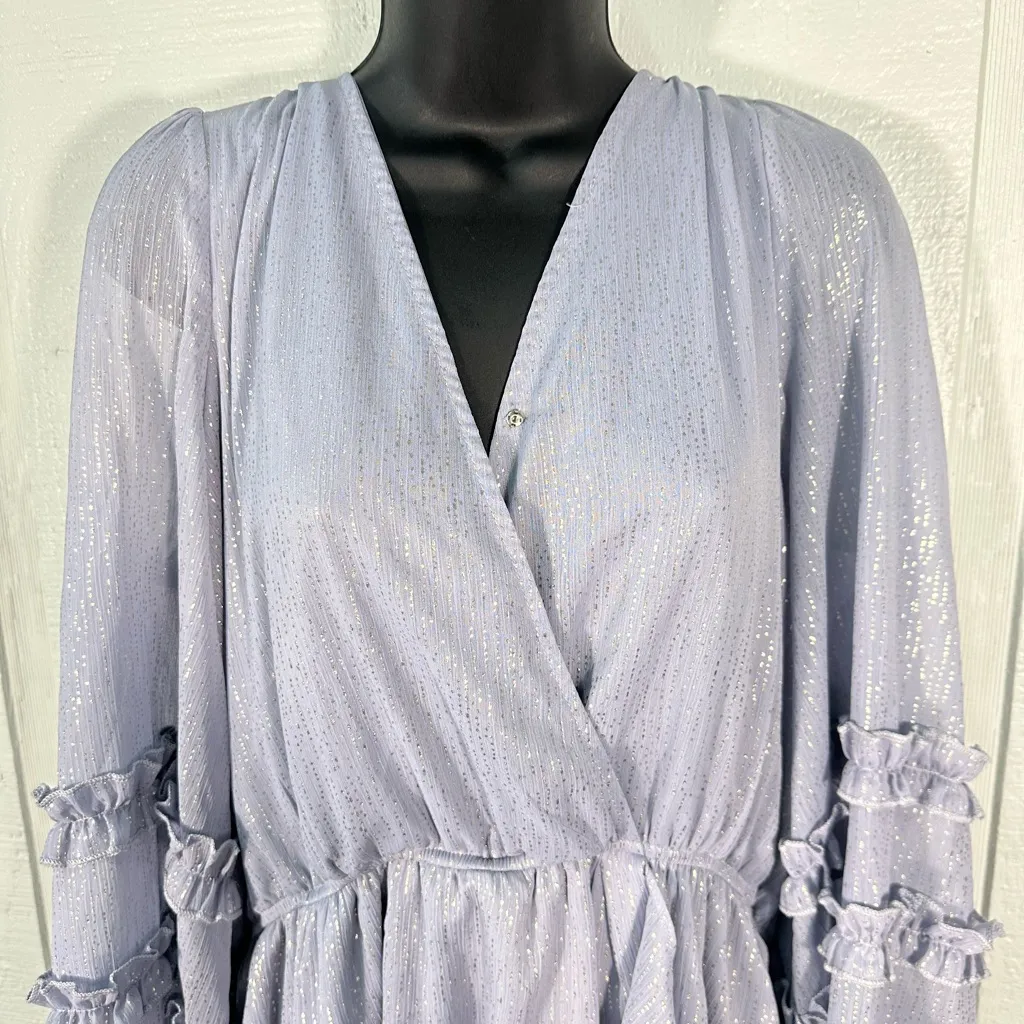 Entro  Women’s Lavender  Romper Size Medium EUC - Image 7