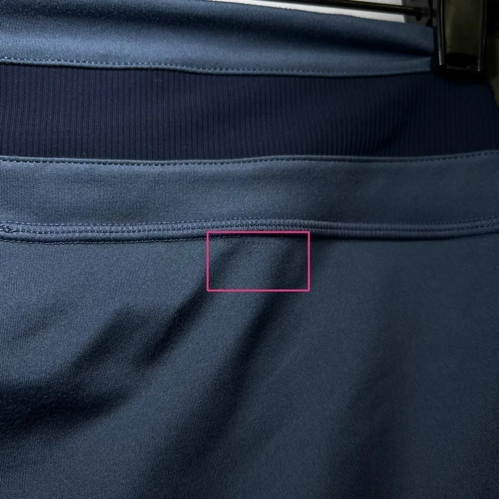 Sweaty Betty All Day Wrap Waist Shorts 9” Endless Blue Size Large - Image 10