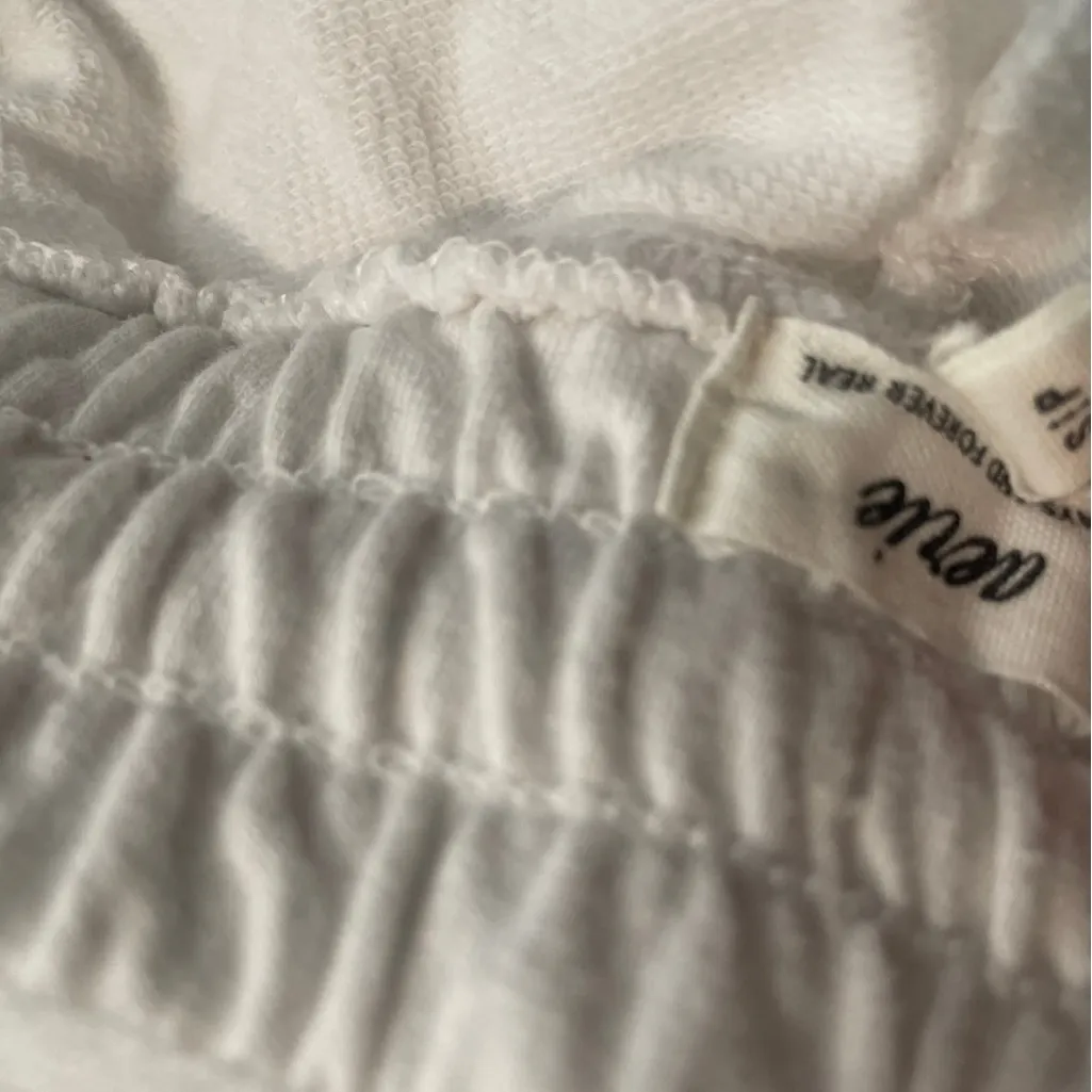 Aerie White Athletic Shorts - Image 2