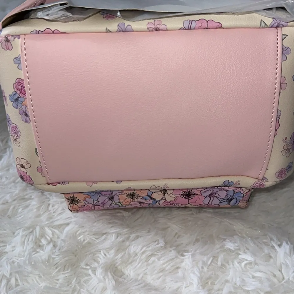 Loungefly x Disney mini backpack Aristocrats Color Cream & Floral NWT - Image 9