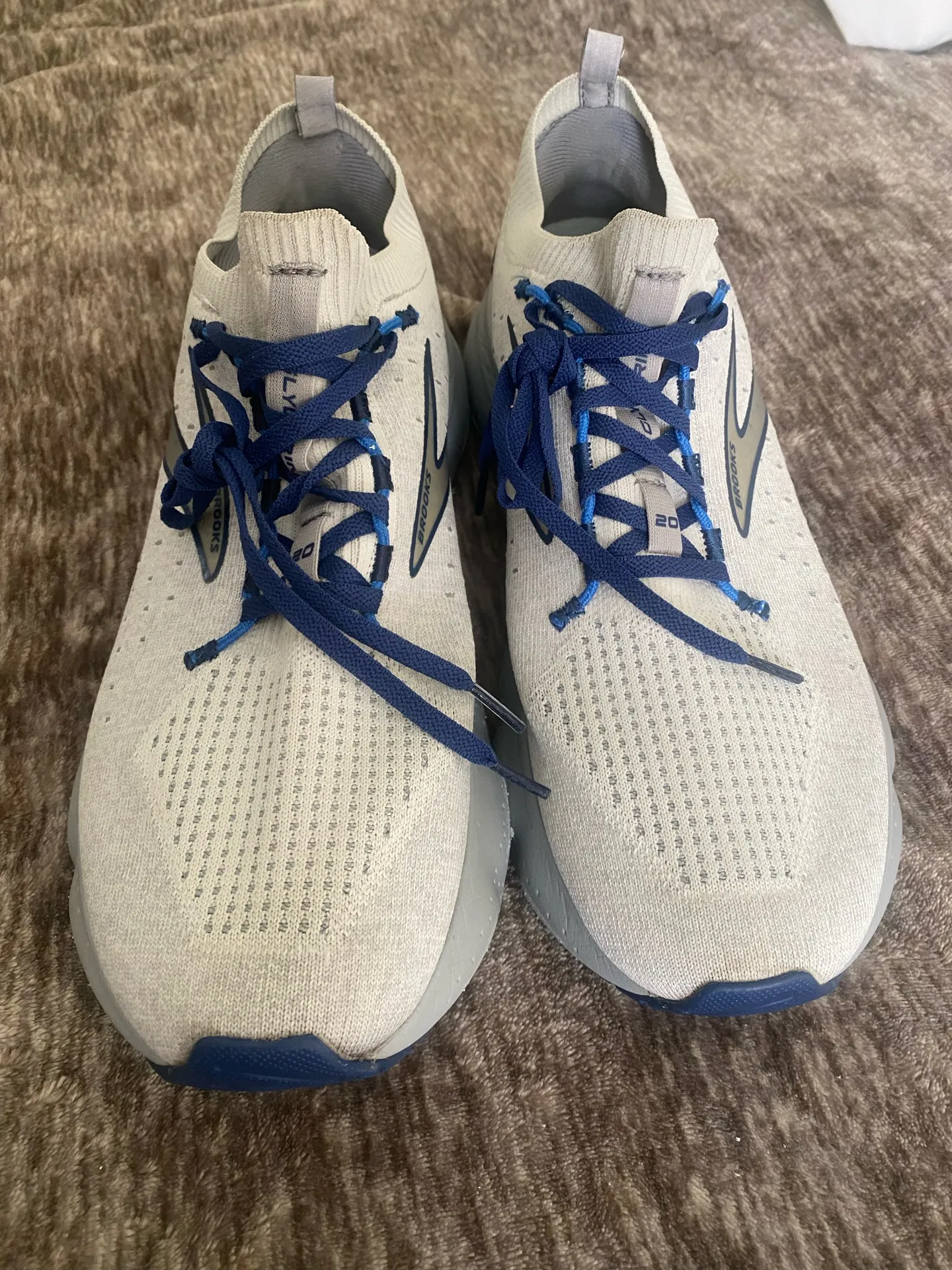 Brooks Glycerin GTS 20 Stealthfit Men's Size 10 D (Medium) Running Shoes Gray - Image 2