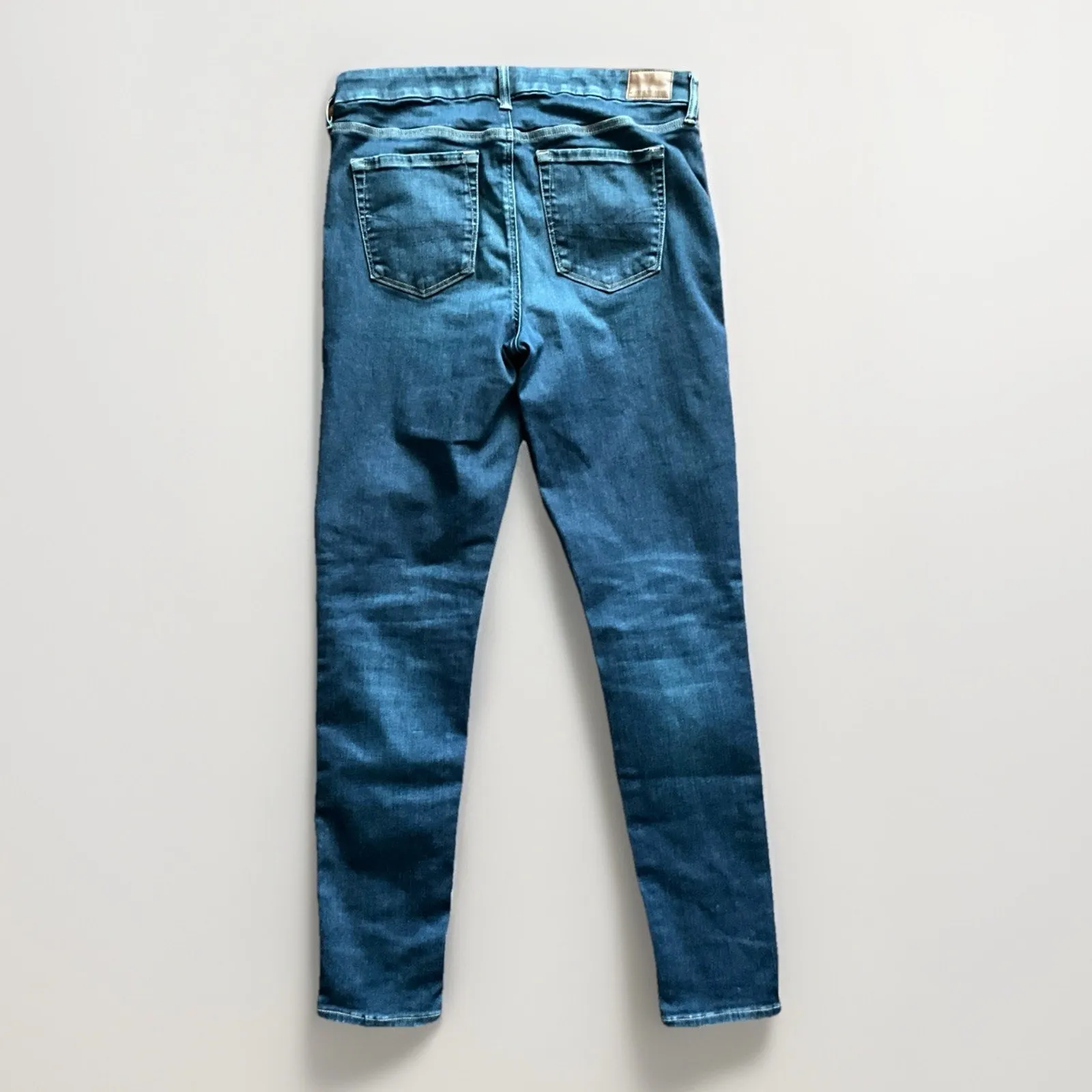 American Eagle 14L Super Hi-Rise Stretch Luxe Jeggings Denim Jeans - Image 4