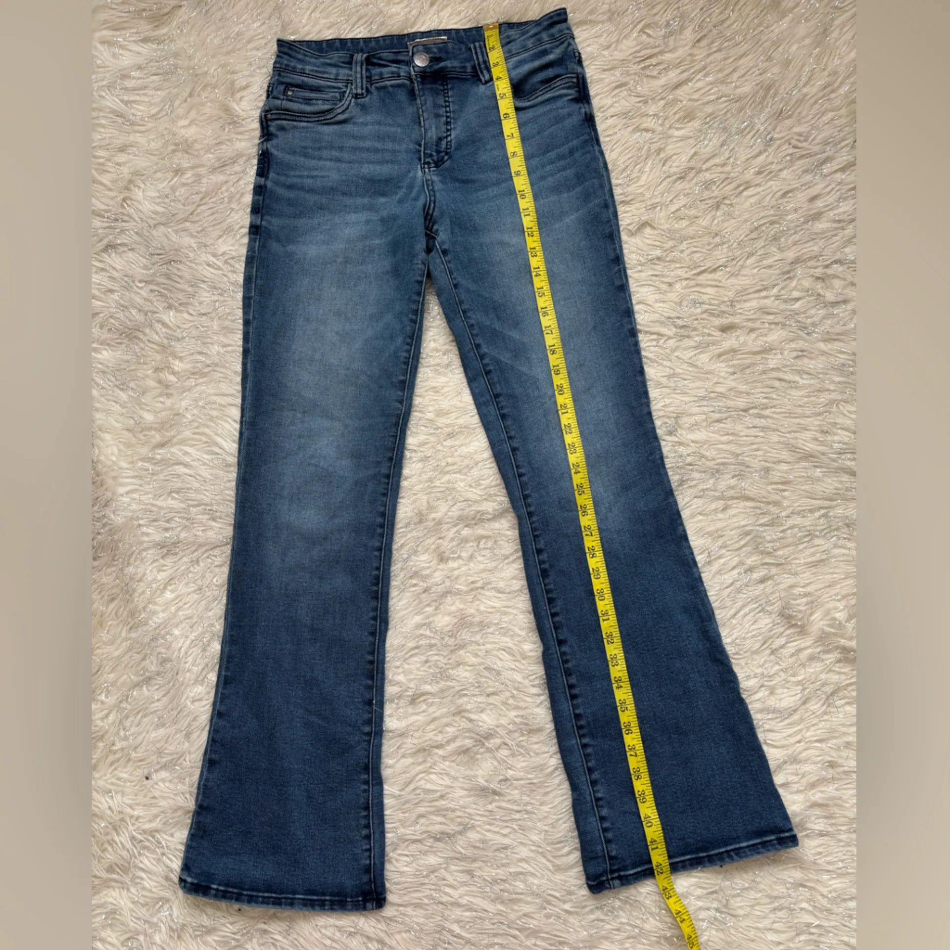 Kut from the Kloth Blue Women’s Natalie Bootcut High Rise Jeans Size 6 - Image 13