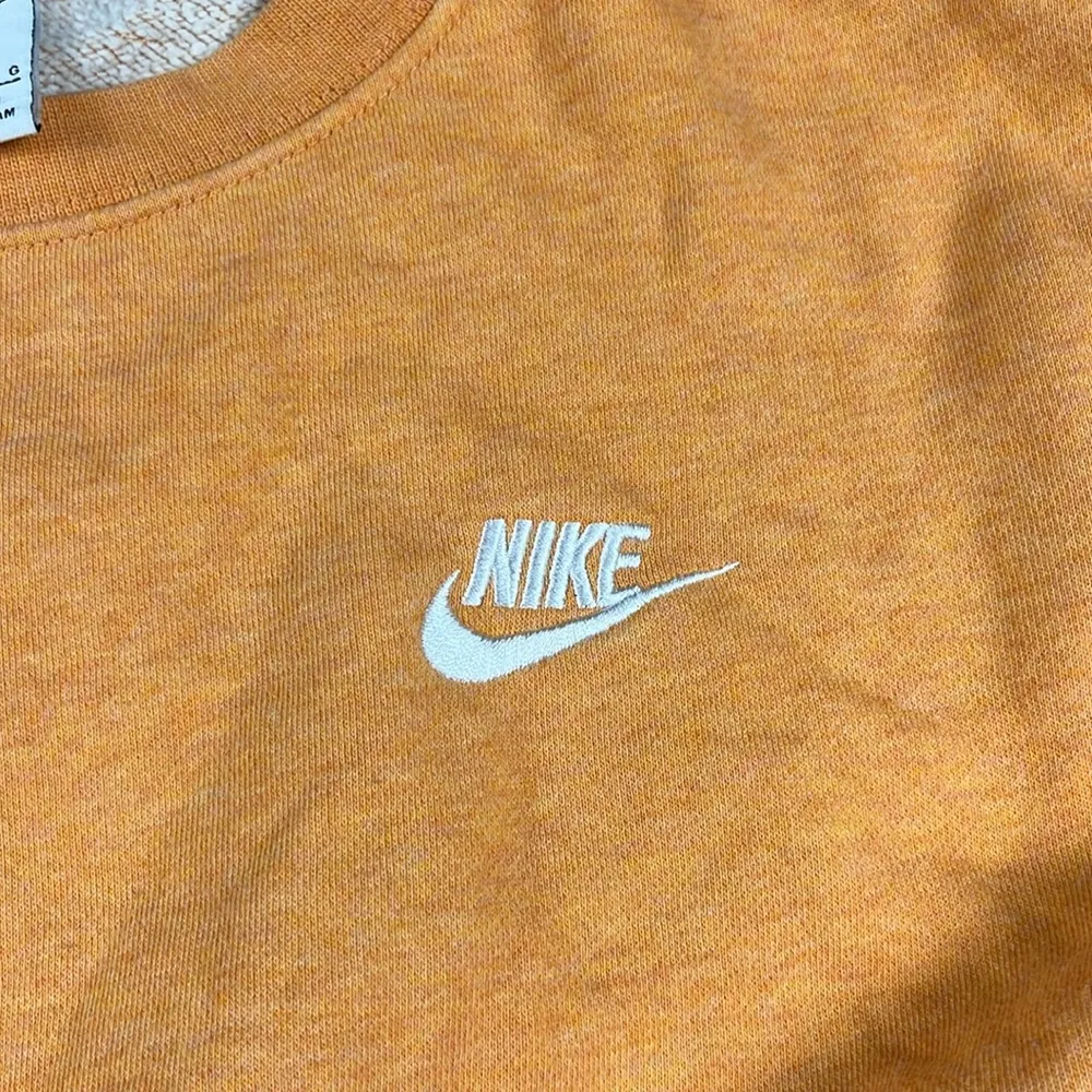 Nike Orange Crewneck Sweatshirt 
Size: Large - Image 4