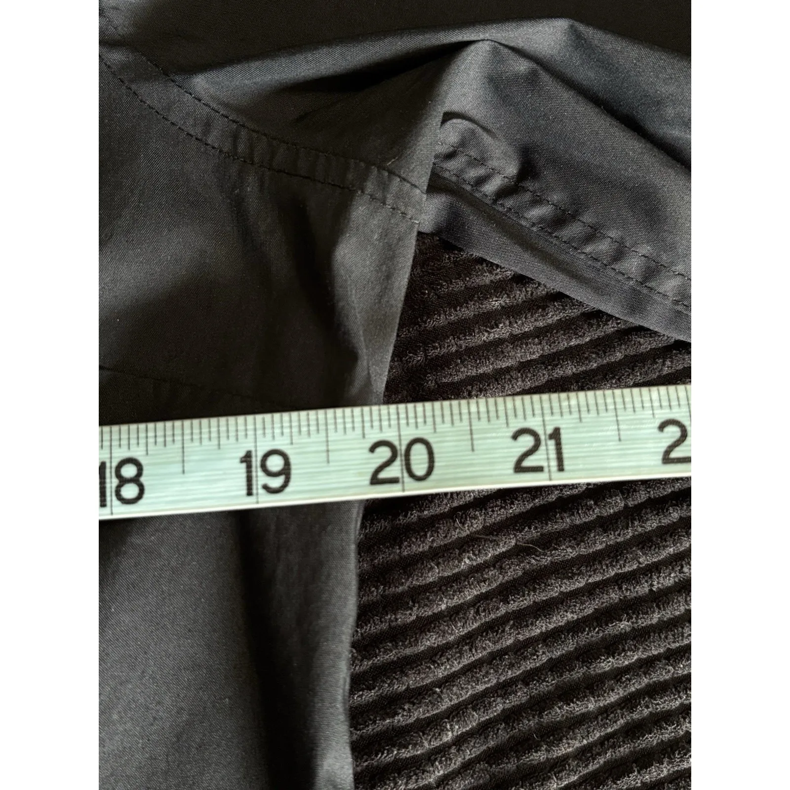 Port Authority Button Up Long Sleeve Shirt Size Medium Black Casual - Image 5