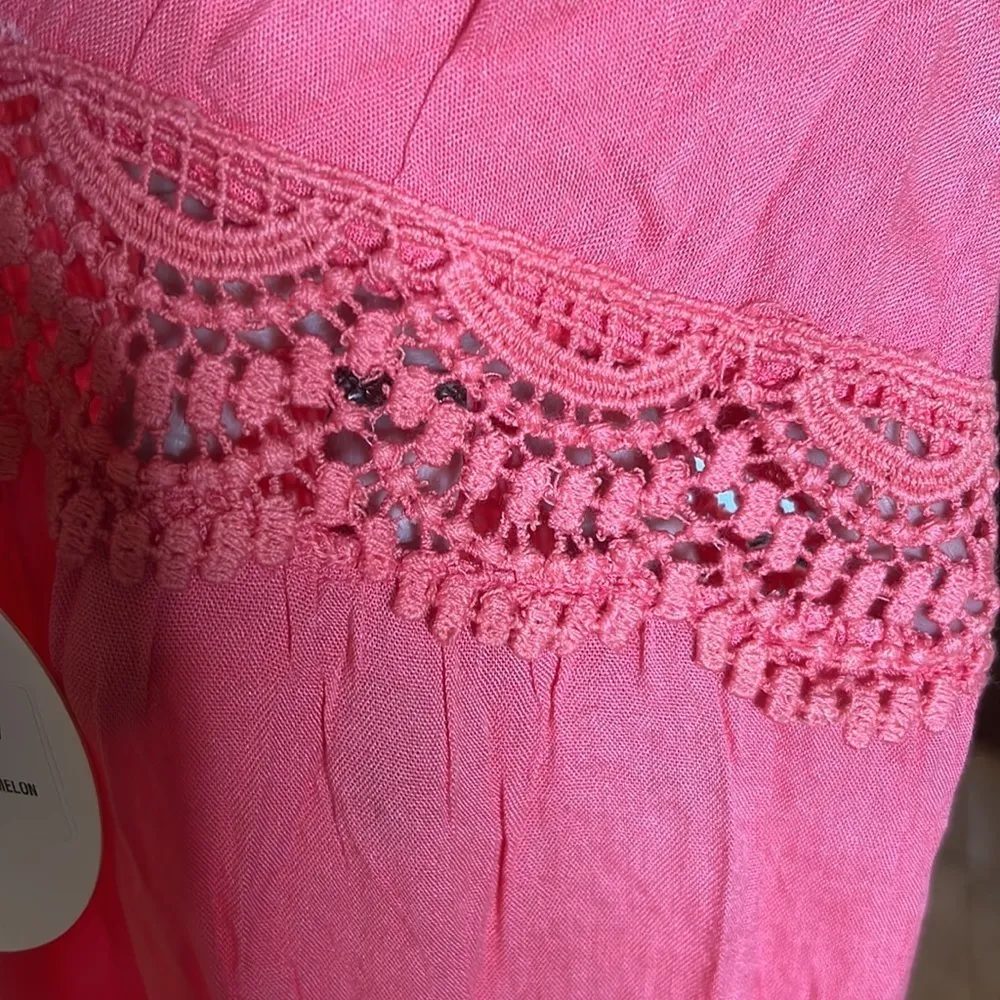 Boho Me Collection Watermelon Maxi Dress NWT Size Small - Image 11