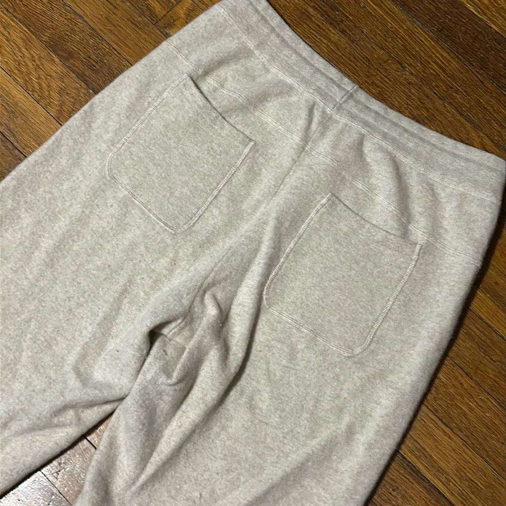 Anatomie Londone Oatmeal Cashmere Joggers, Medium - Image 6