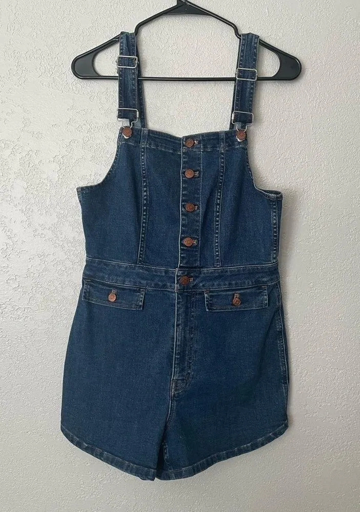 Madewell  denim romper - Image 5