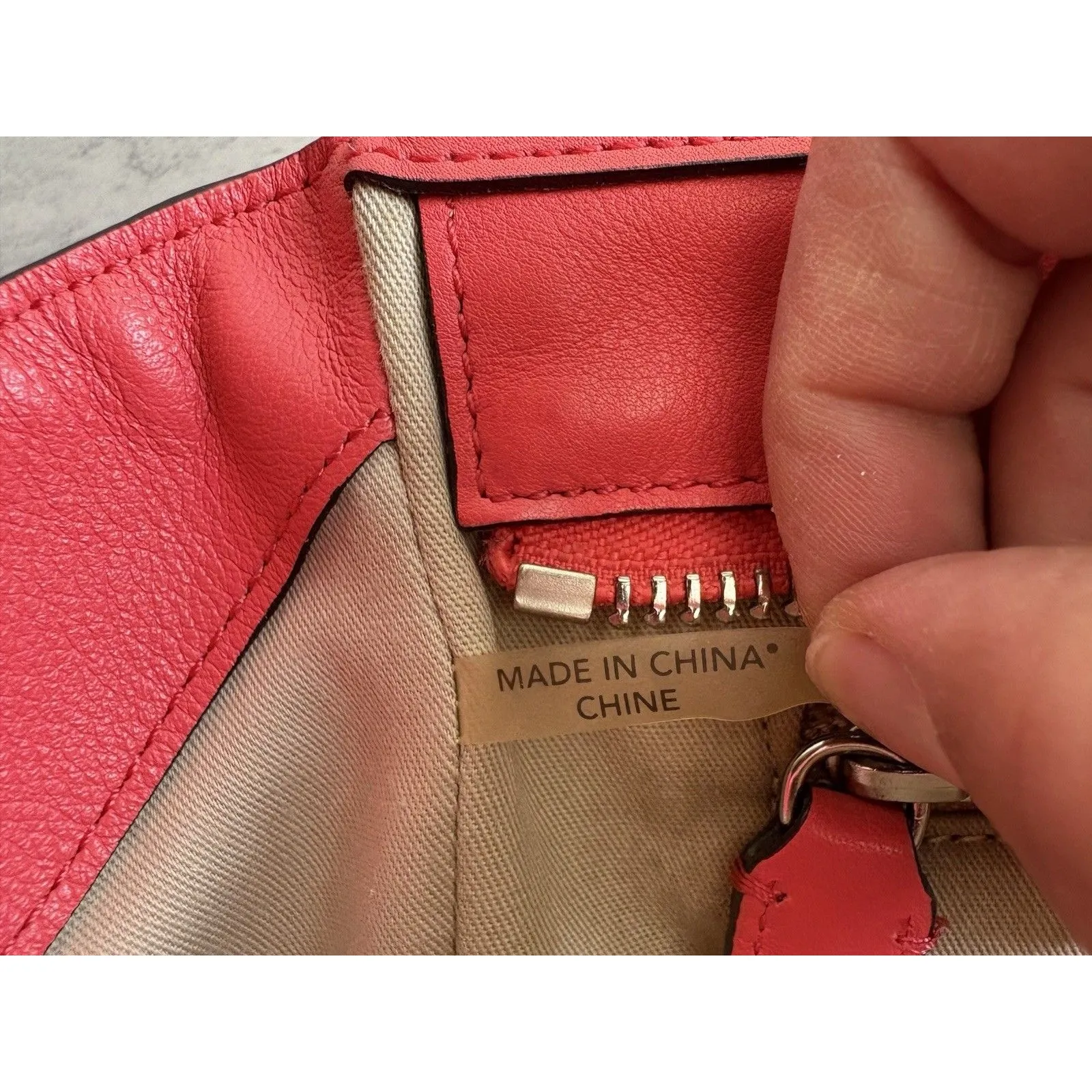 COACH Legacy Red Medium Candace Carryall Shoulder Bag/ Tote/ Handbag EUC - Image 11