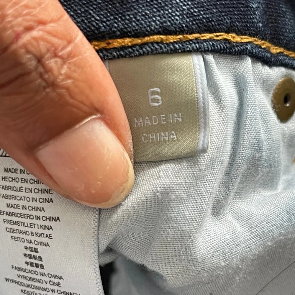 MICHAEL KORS | Cropped Denim Jeans Sz 6 - Image 6