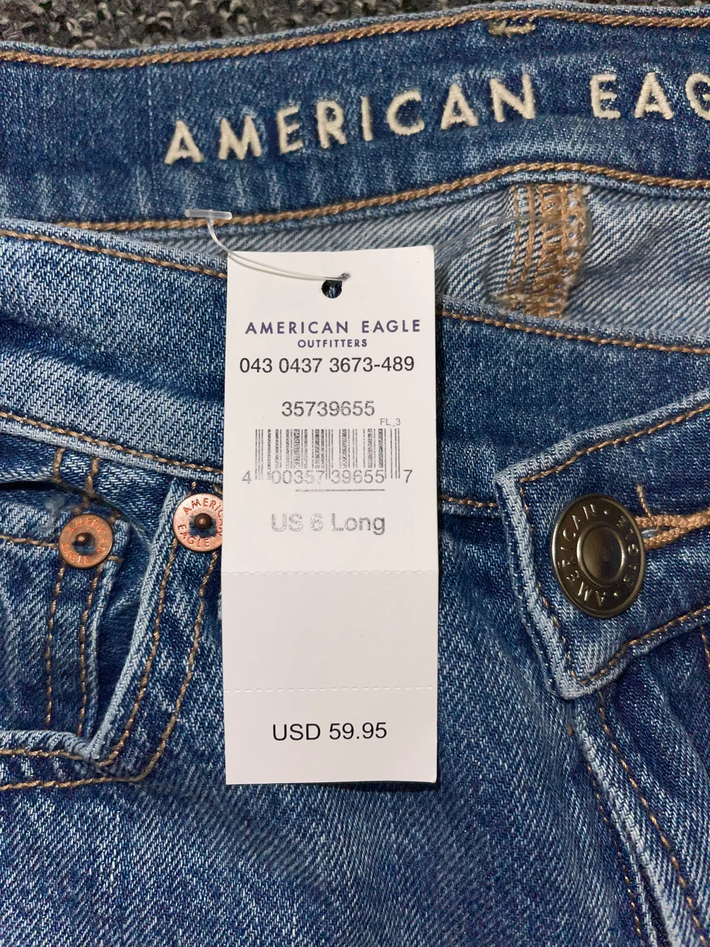 American Eagle  Crossover Jeans - Image 4