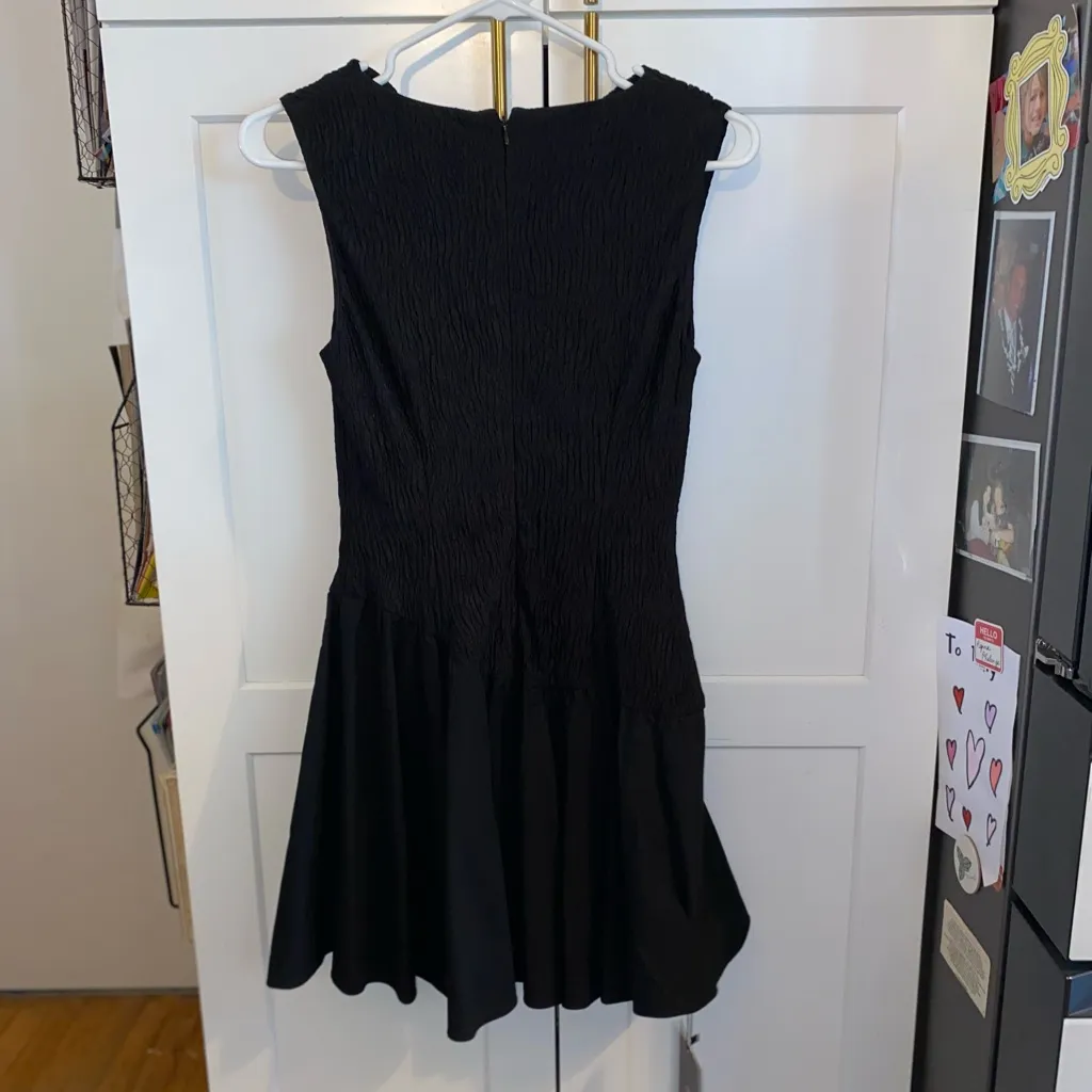 New ASTR the Label Black Cowl Neck Mixed Media Minidress Holiday Party dress xs - Image 12