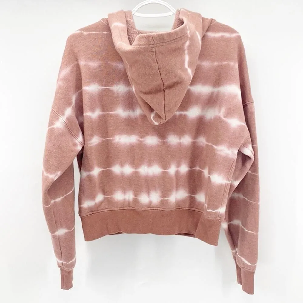 Free People Movement tie dye believer sweatshirt hoodie cozy beach size S - Image 2