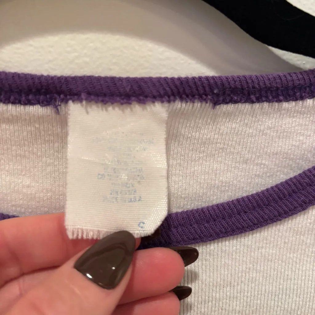 Vintage Daytona Beach "Bike Week 2006" Baby Tee Women's Cropped Tshirt Size M White Size M - Image 4