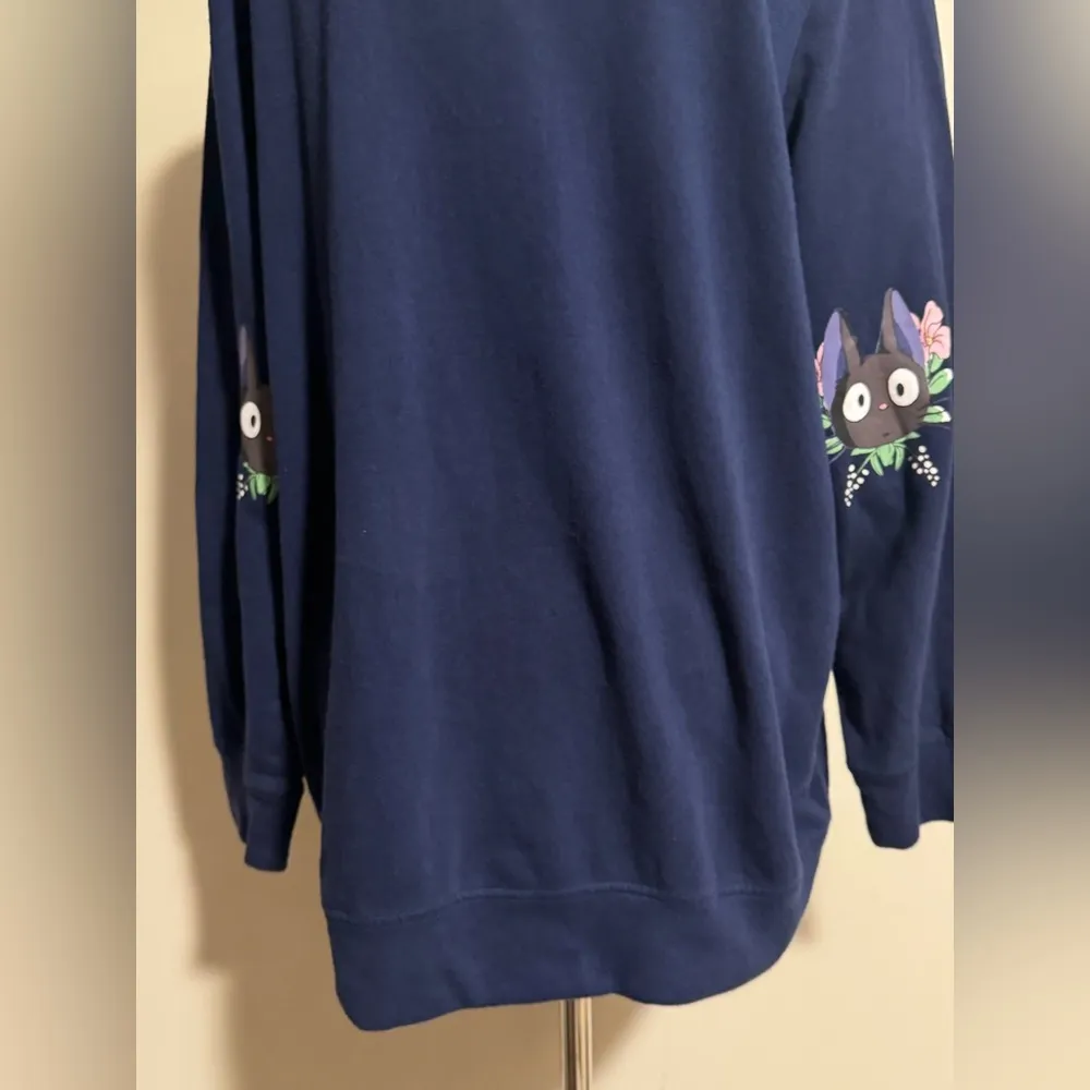 Preloved Navy Blue Her Universe Kiki's Delivery Service Jiji Sweater size 1 - Image 6