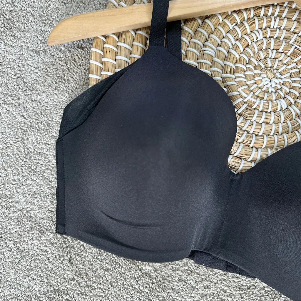 Wacoal Women’s Ultimate Side Smoother Wirefree Bra in Black 36D - Image 4