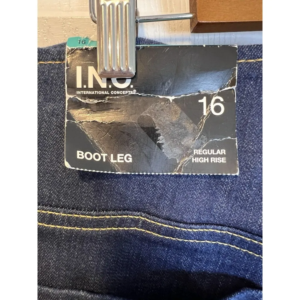 I.N.C. High Rise Bootleg Pull - Image 5