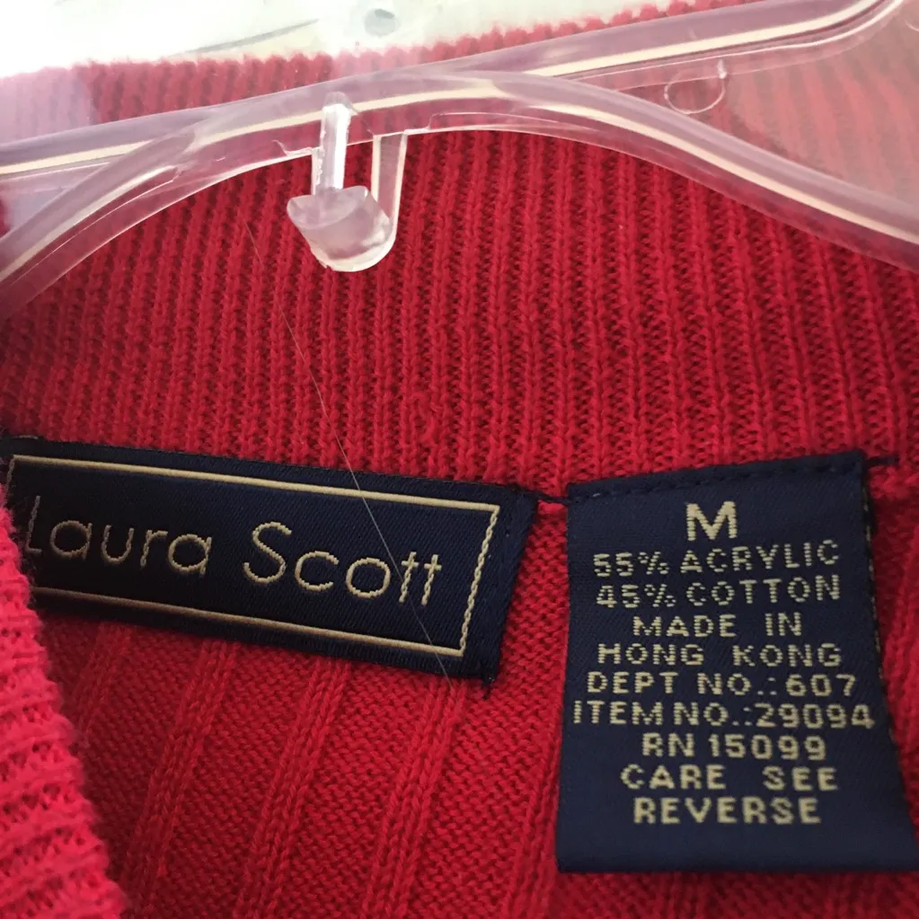 FINAL MARKDOWN Laura Scott mock neck top medium - Image 5