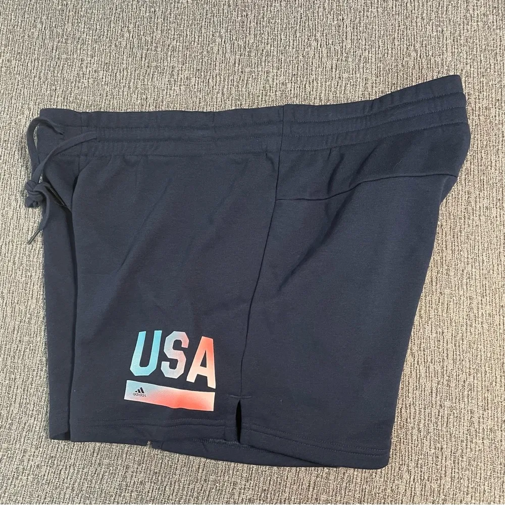 Adidas Women’s USA Athletic Shorts - Image 2