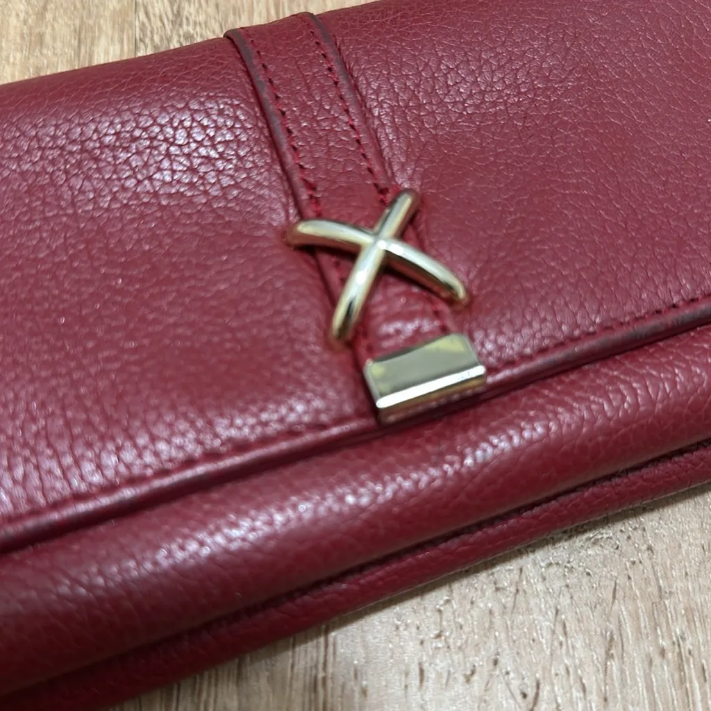 NAUTICA | Genuine Leather Red Wallet - Image 2