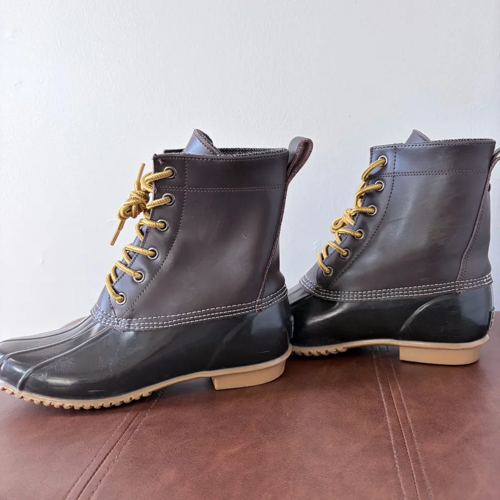 G.H. Bass Co Harlequin Boots Brown Size 8 - Image 3