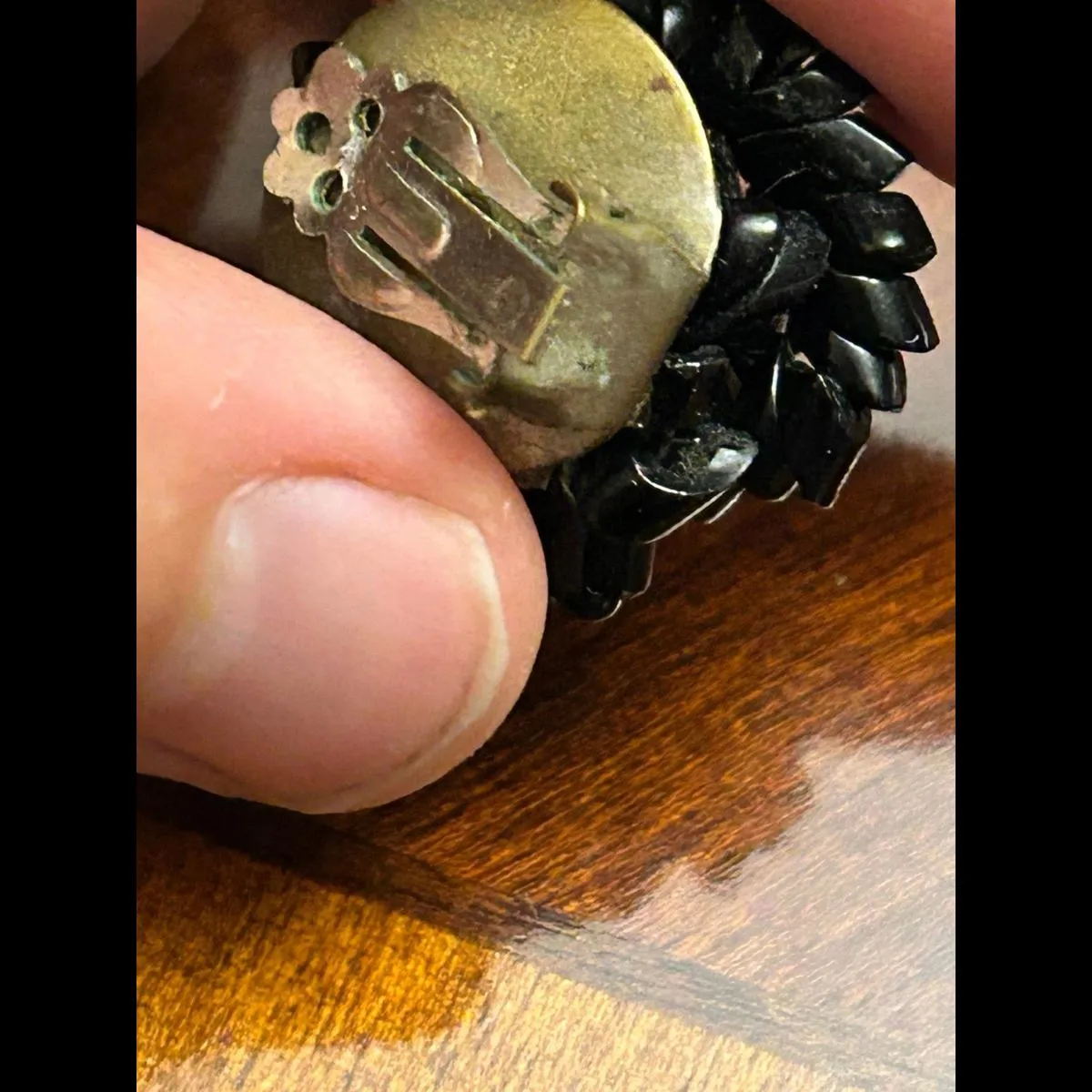 Vintage 2 pairs custom fashion earrings clip on no hole Gold - Image 7