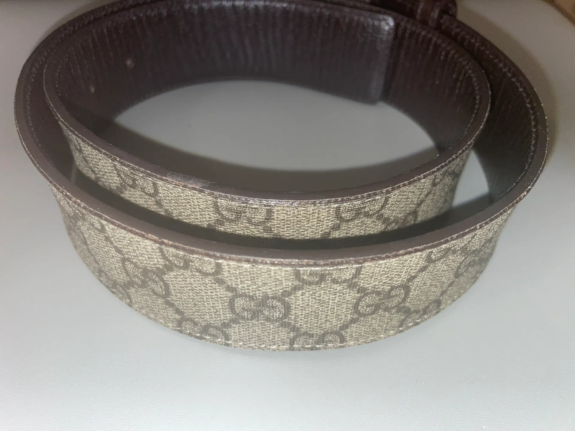 Authentic  Vintage Monogram Belt - Image 3