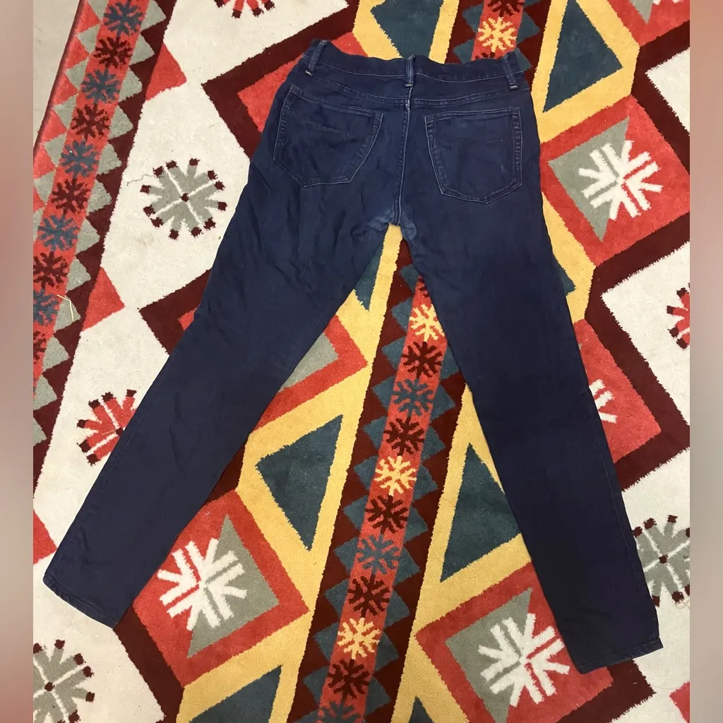 Gap 1969 Women’s Dark Blue Denim Jeans size 25/0 - Image 8