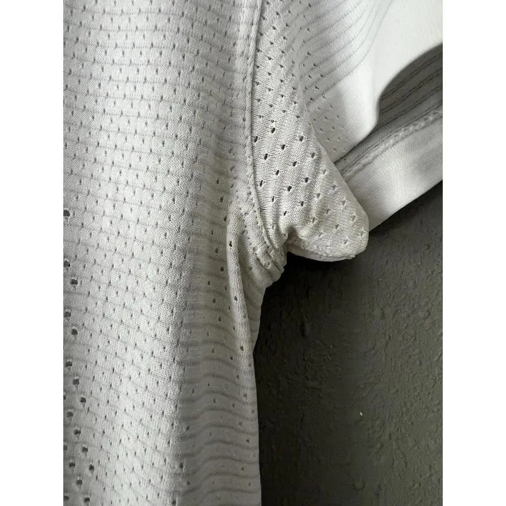 LULULEMON SWIFTLY TECH SHORT SLEEVE SHIRT White/White Size 8 White - Image 8