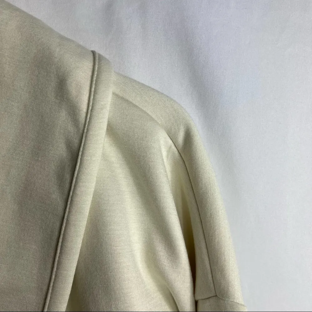 FABLETICS Sage Cream Open Jacket Coat in Large - Image 4