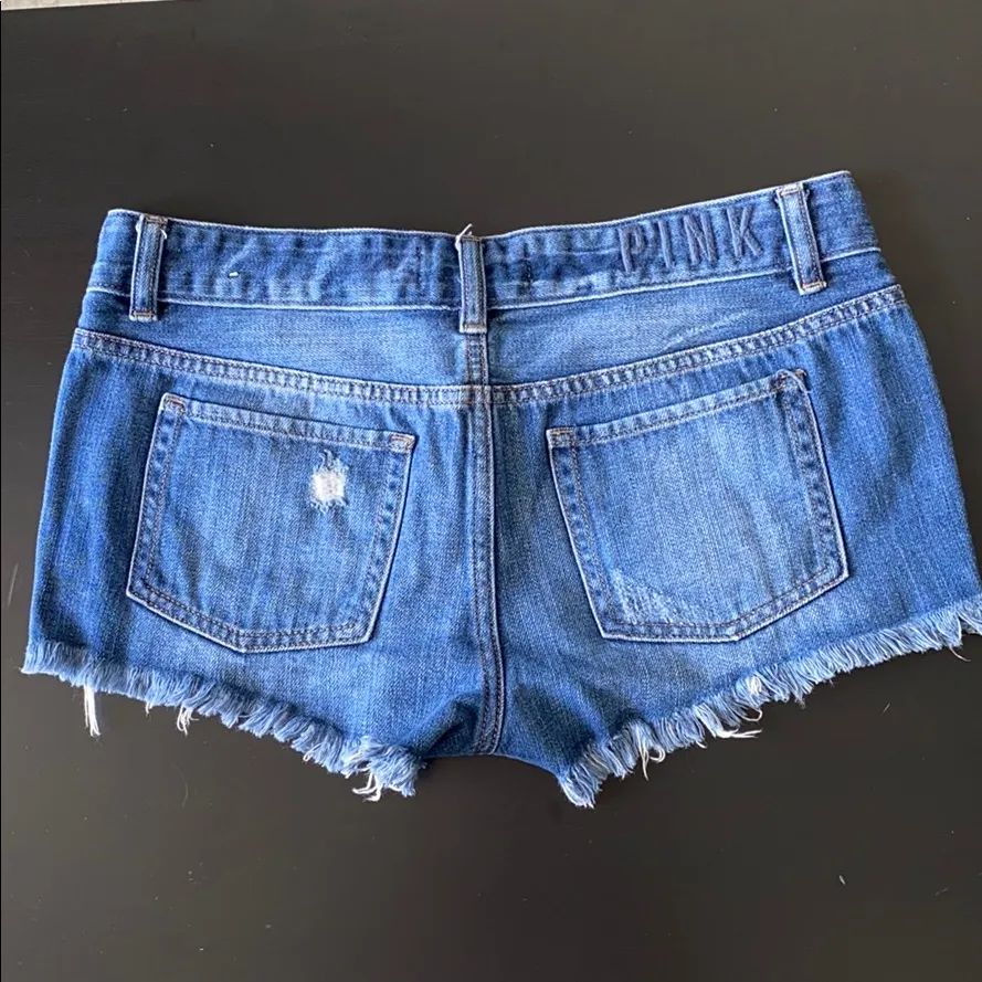 Pink by VS shot jeans size 4 - Image 5