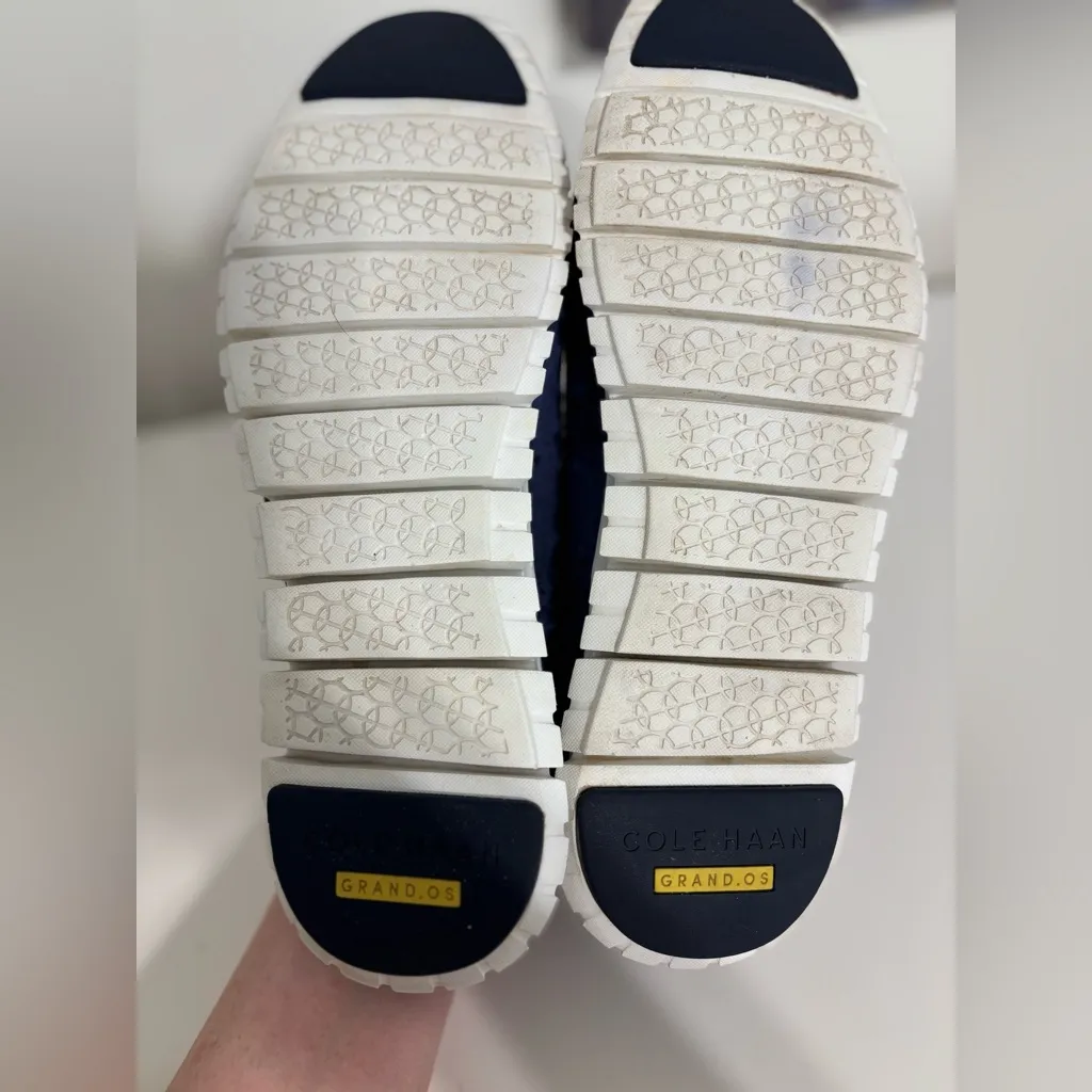 Cole Haan Zero Ground Women’s  Deep Blue Suede Oxfords Size 8.5 B - Image 8