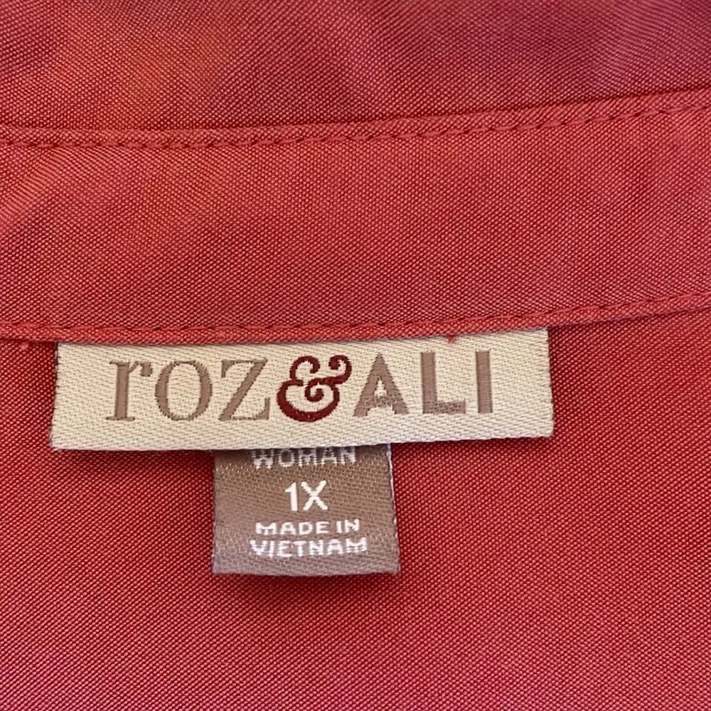 Roz & Ali button up, Size 1X‎ - Image 5