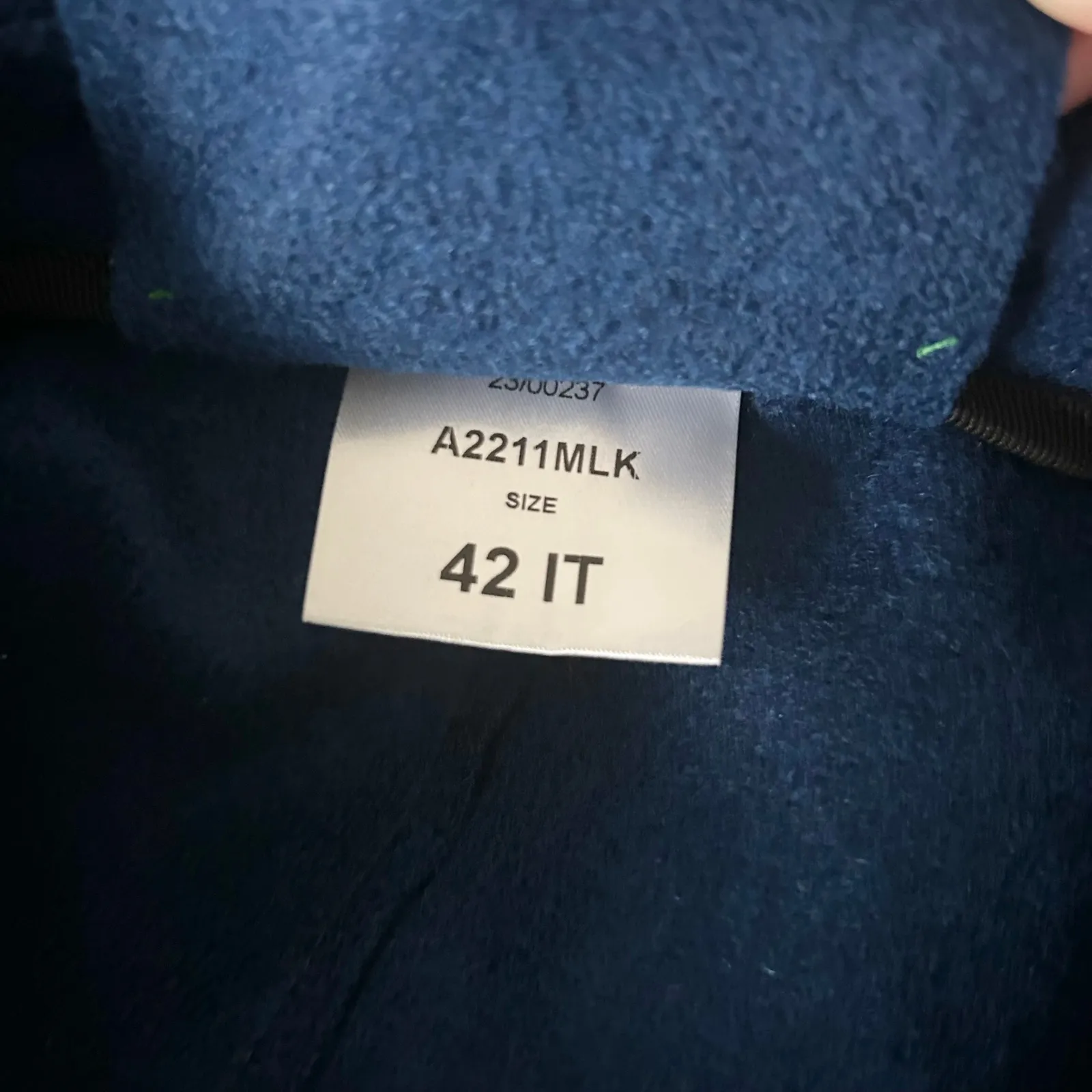 Harris Wharf London 100% Wool Double Breasted Pea Coat Navy Blue Size 42 IT M US Size M - Image 5