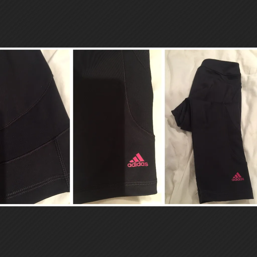 Adidas Dark Charcoal Capri Pants - Image 2