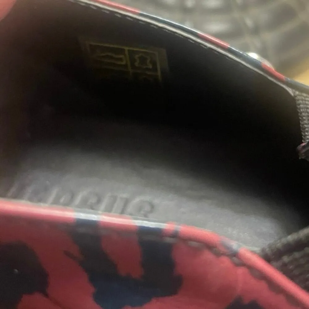 VERSACE VERSUS LEOPARD PRINT WOMEN’S LEATHER PLATFORM 6.5 (37), S100 Black - Image 8