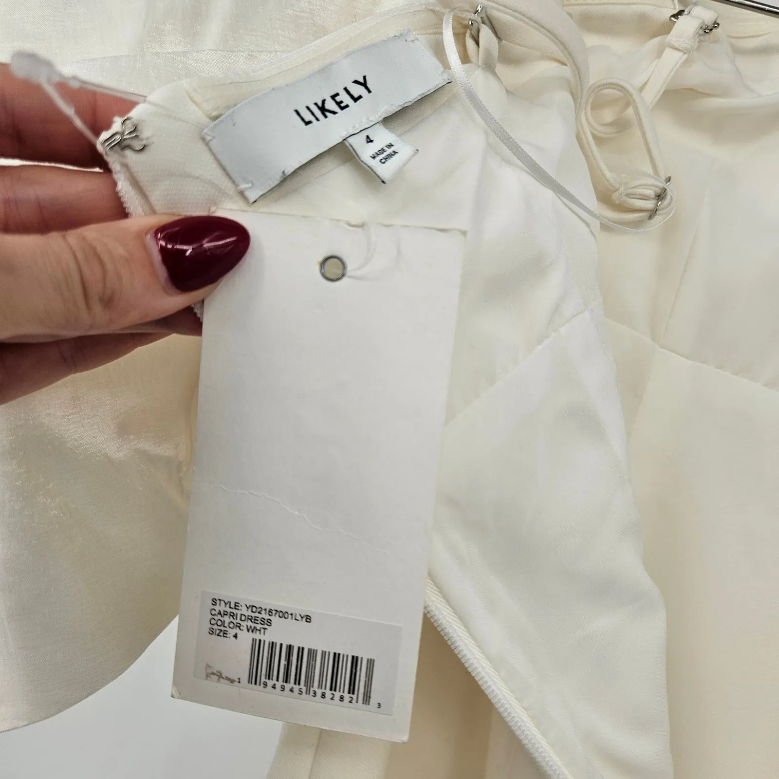 Likely Capri Cold Shoulder Minidress‎ - White - Image 9