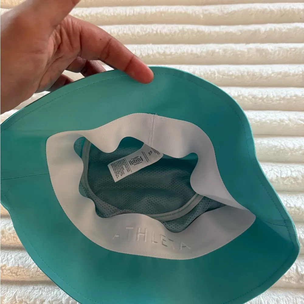 Athleta Bucket Hat Summer Fishing Travel Vacation Sun Outdoors Womens Size M / L - Image 7