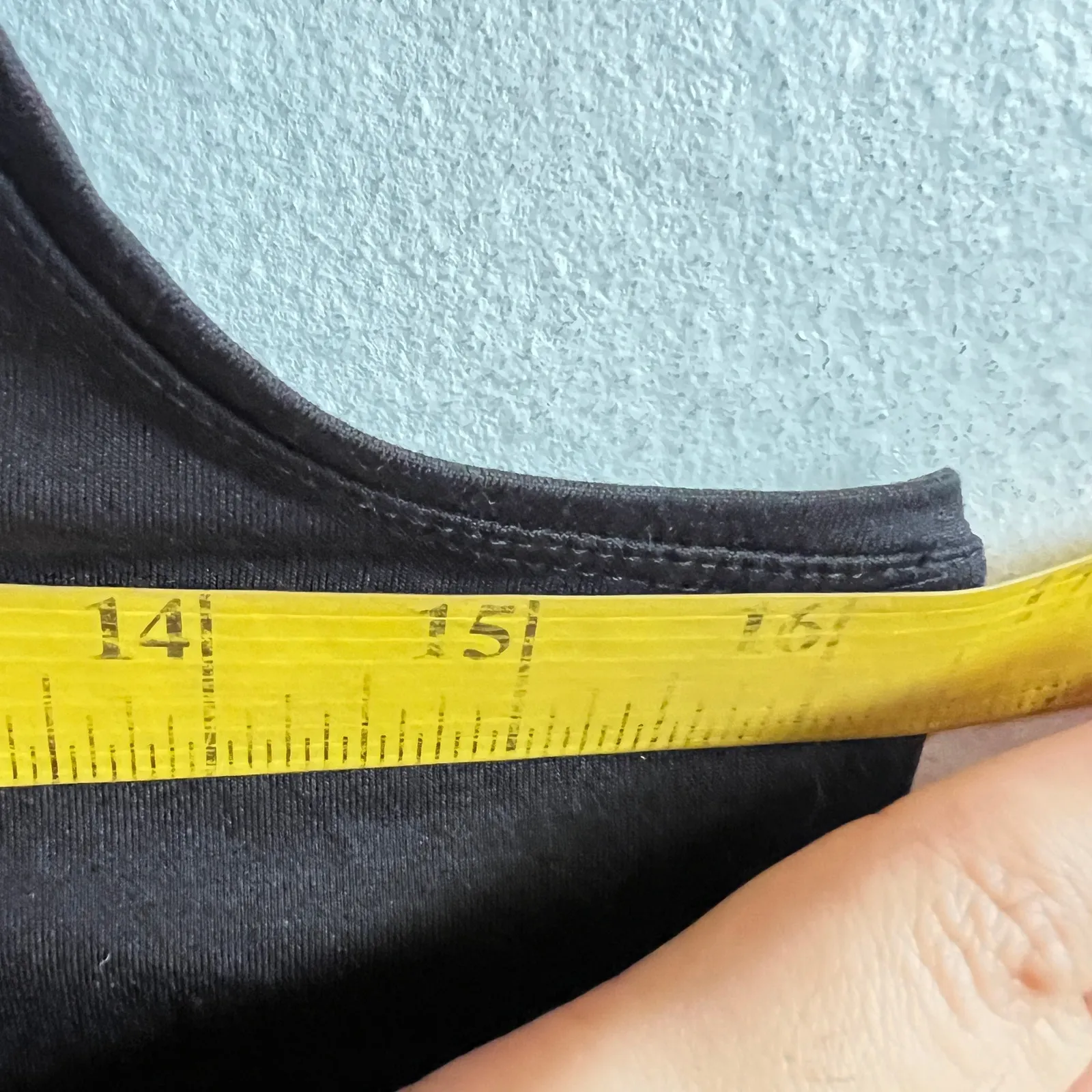 Quince Black Racer Back Tank Top Classic Minimalist Athletic Athleisure‎ Small - Image 6