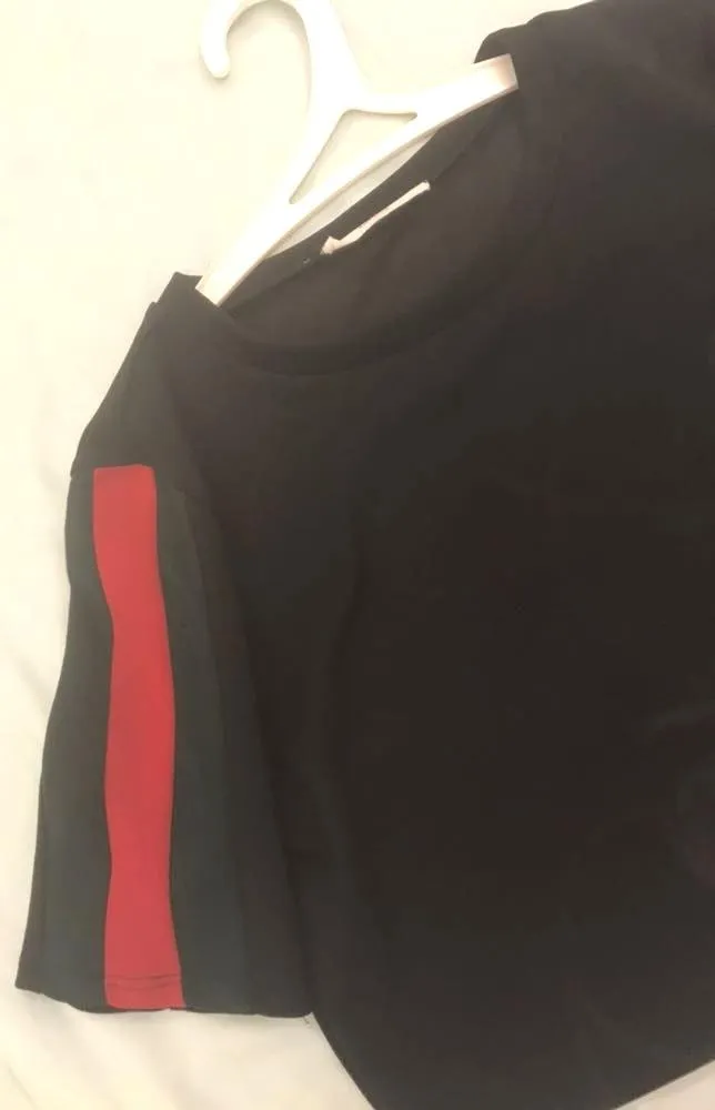 Gucci Inspired Cropped Tee - Image 2