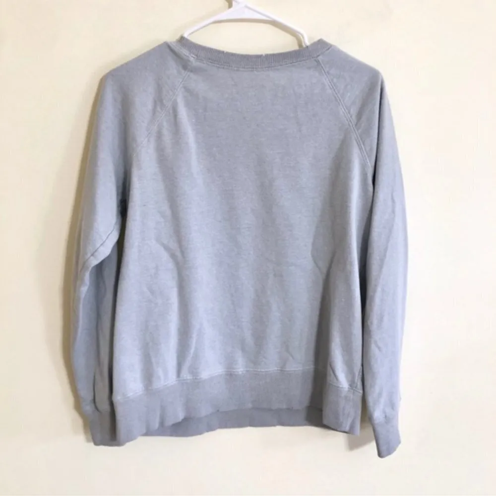 Wrangler x ModCloth Sweatshirt XS Pullover Vintage Text Graphic Long Sleeve - Image 9