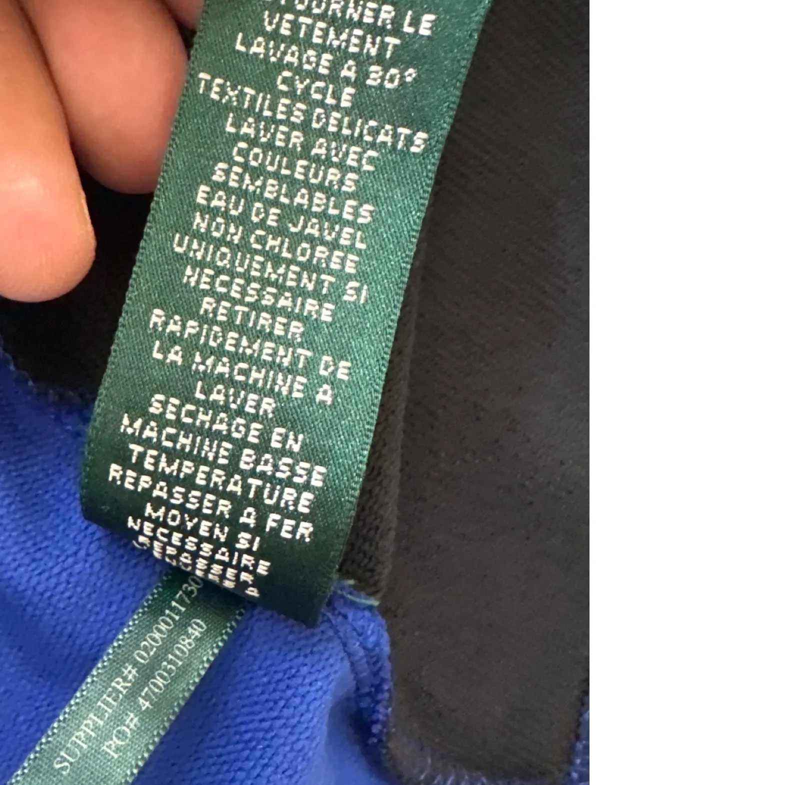 Y2K LRL Ralph Lauren Active Track Jacket Blue Orange Gray FullZip Athleisure 3XL Size undefined - Image 9