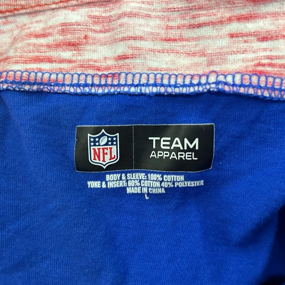 NFL New York knit top long sleeve women large sports apparel - Image 4