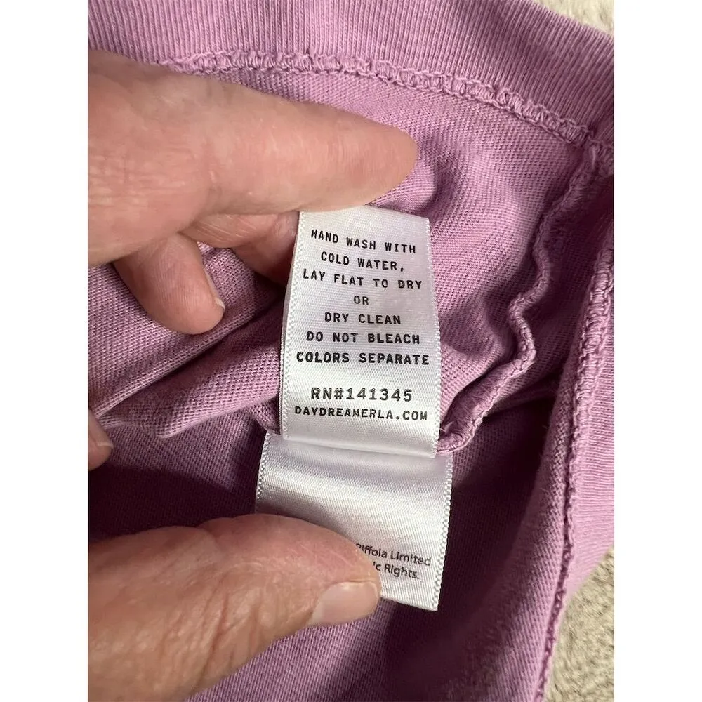 Daydreamer Adrenalize Tour Pink Graphic T-Shirt Unisex Size M Vintage - Image 6