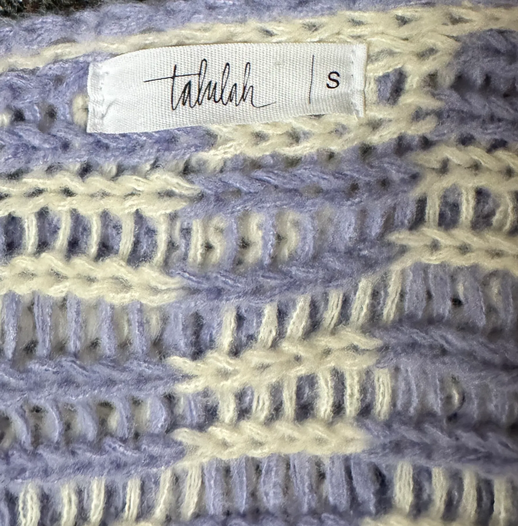 Checkered Sweater / Cardigan - Image 4