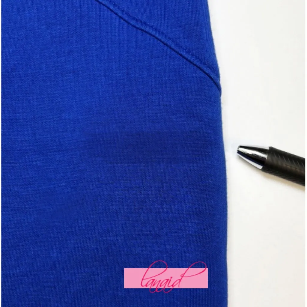 Spanx AirEssentials Skort Cerulean Blue High-Rise Waist Travel Shorts Skirt M - Image 11