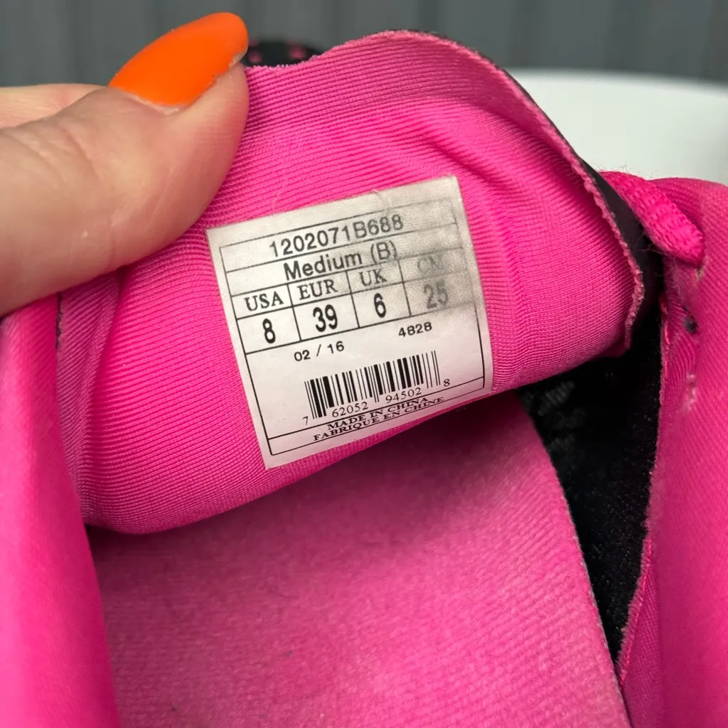 Brooks PureFlow 5 Women’s Running Shoes Black Pink Size 8 GUC Everyday Sneakers - Image 6